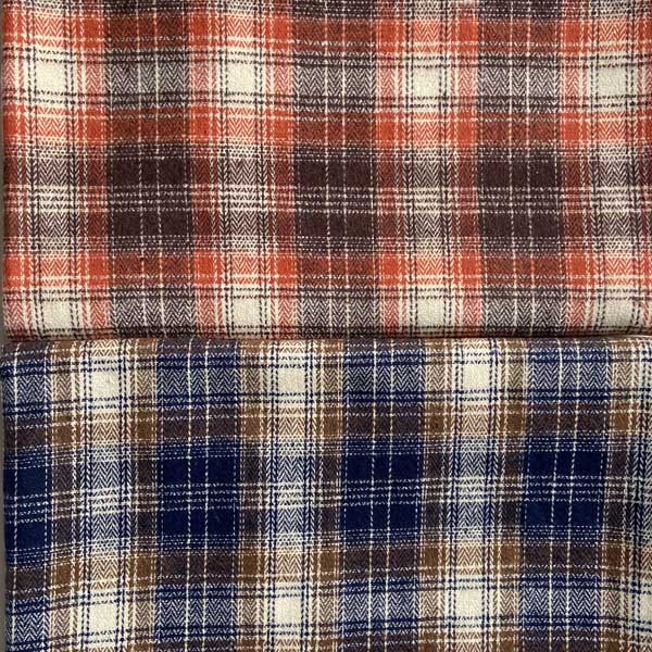 Tartan plaid fabric