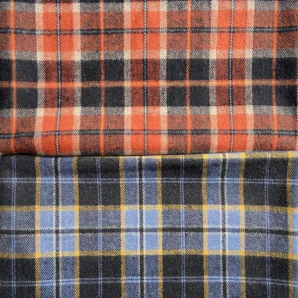 Tartan plaid fabric